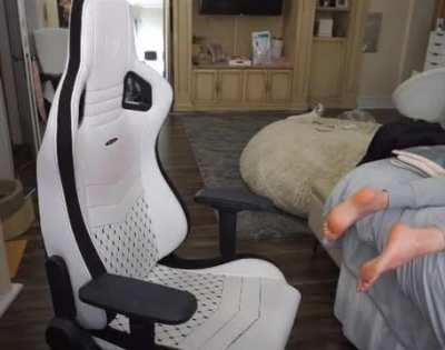 Pokimane on her bed - 2019