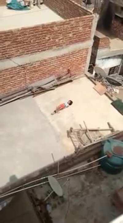 a 5 year old girl tied in hot weather at 2am by her parents for not doing the homework she was told to do