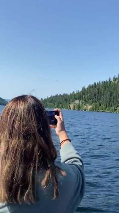 A-10 low pass McCall,ID on July 4,2023