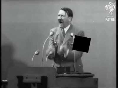 Him doing his most well-known speech