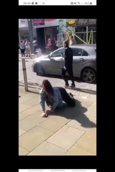 Karen on drugs in Swansea