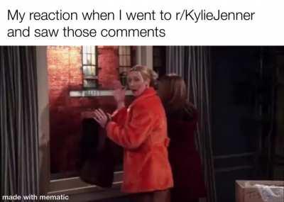 I just wanted to have a discussion about her make-up