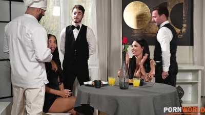 Anissa Kate Arranges A DP Fuck For Bestie Bride To Be Lia Lin