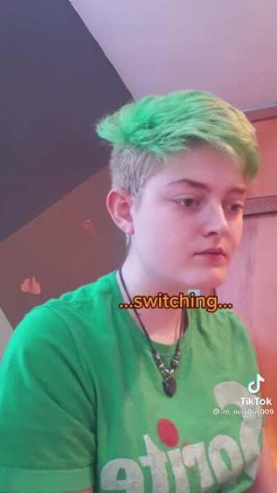 Manual switch for the camera. So true!