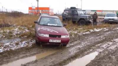 Let's go off-roading