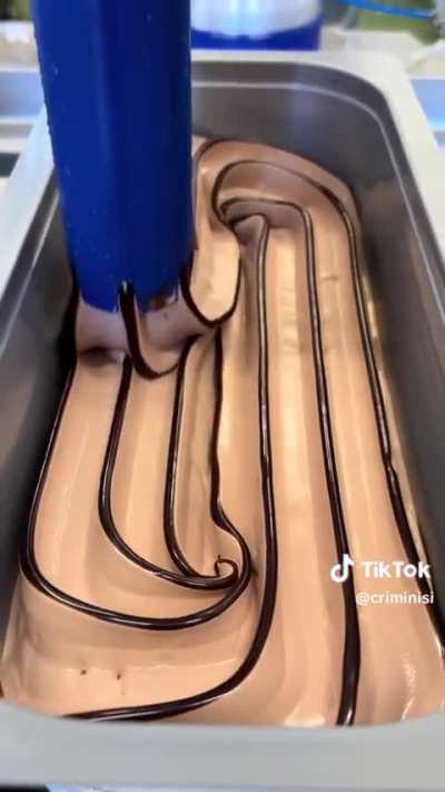 Ice-Cream therapy in a tub.