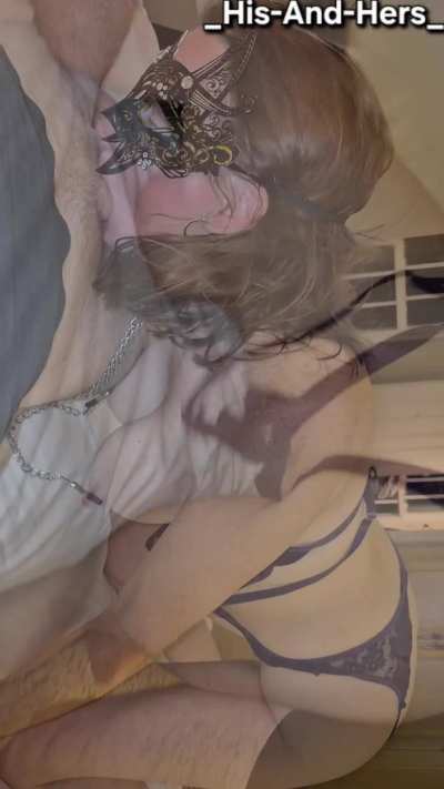 I need it in my ass at least once a week [VA]