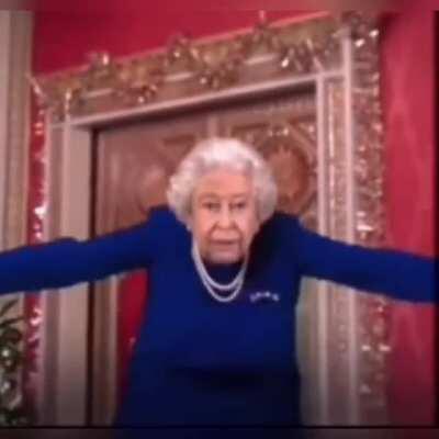 Her majesty after taking her immortality pills