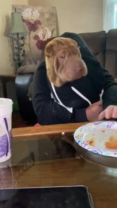 Excuse me Miss are you done with that ....