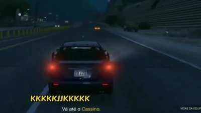Um passeio calmo pelo gta V