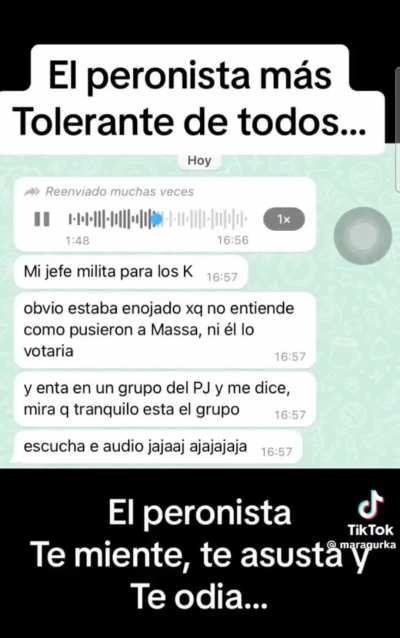 La tomaron tranqui la derrota..