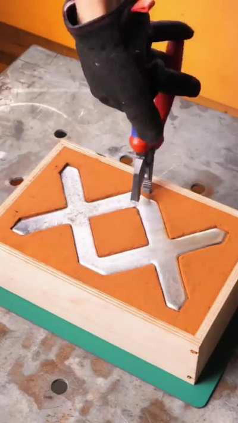 Recycling the litter from beach 