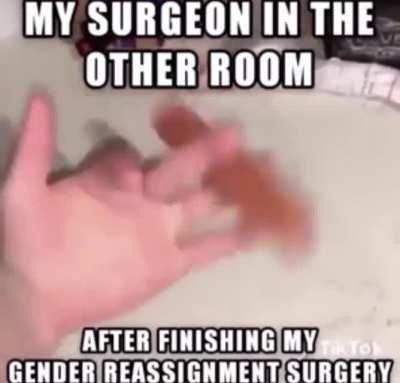 Nice surgeon skills bro 🔥