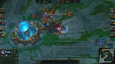 Minion denying the sick backdoor win