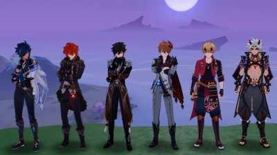 Genshin husbandos silently judge you for 30 secs pt.2