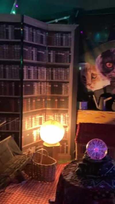 My Halloween project: sorcerer’s tent