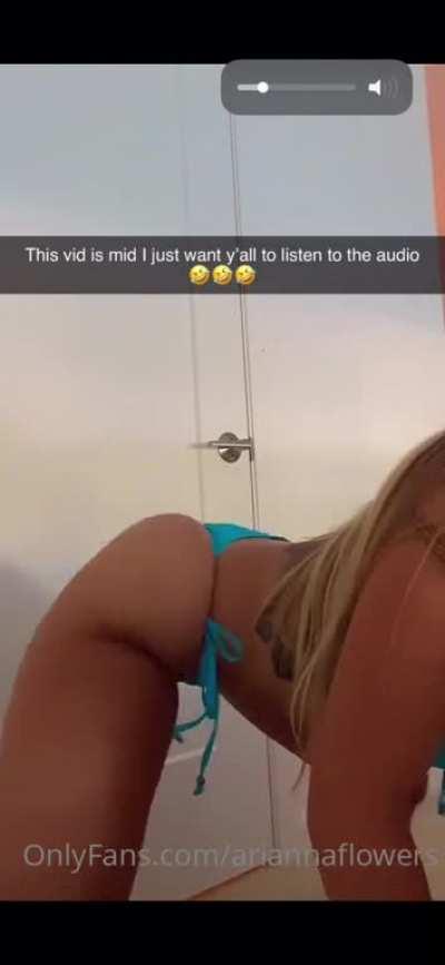 Arianna Flowers Little Twerk🐱(DM FOR THE TELE OR DROPBOX with Exclusive Content from MAY)‼️