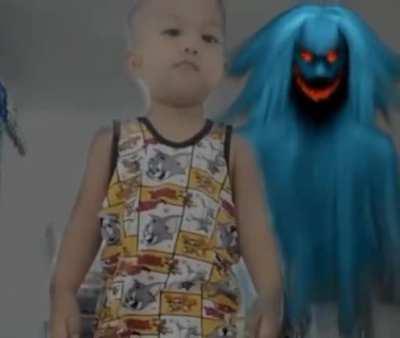 Nothing scares little Chad