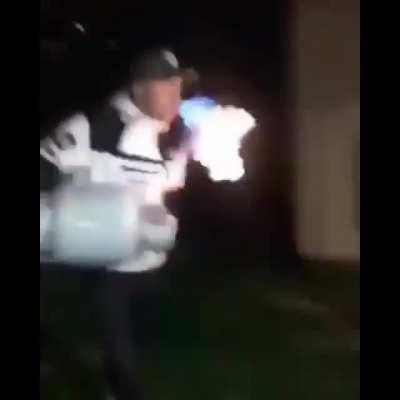 What could go wrong blowing propane?