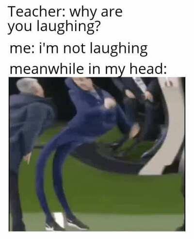 I can't stop laughing