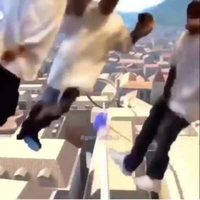 Go crazy! Go stupid!