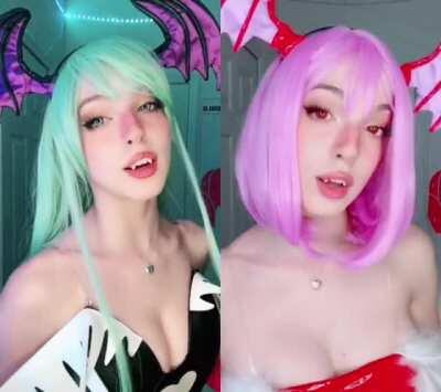 Morrigan and Lilith TikTok
