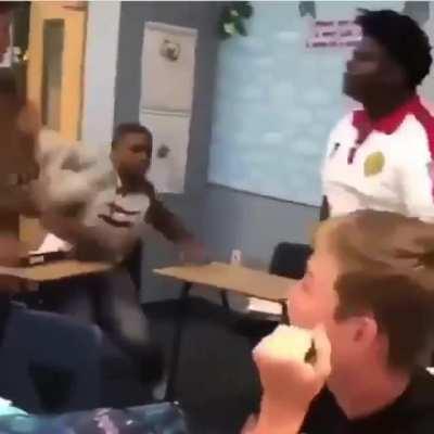 On this day, she learned to keep her saliva in her mouth