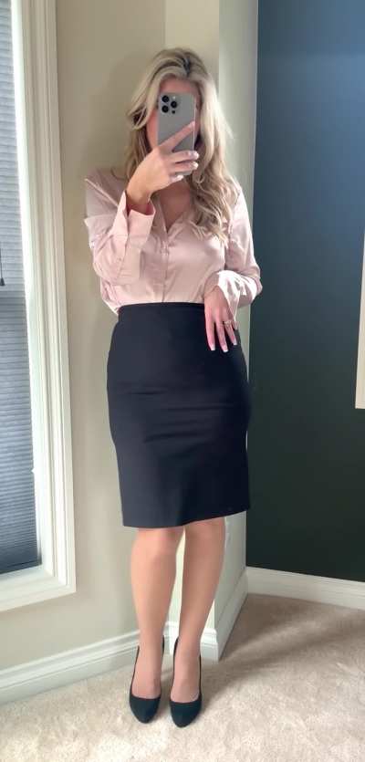 My outfit of the day, classic sexy