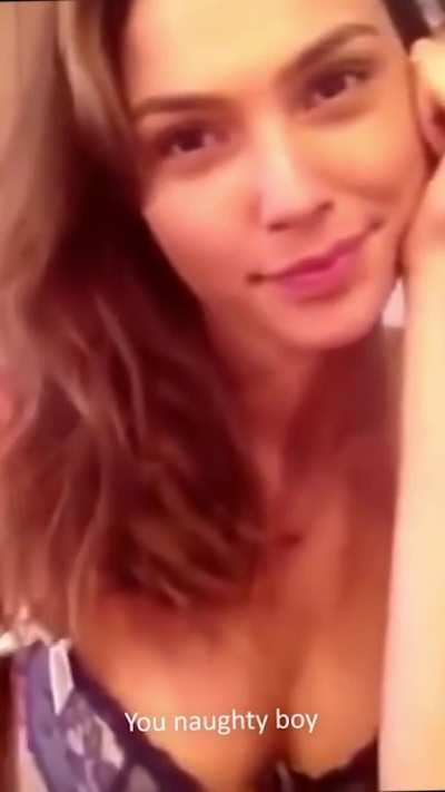Gal Gadot going to punish all the naughty boys here