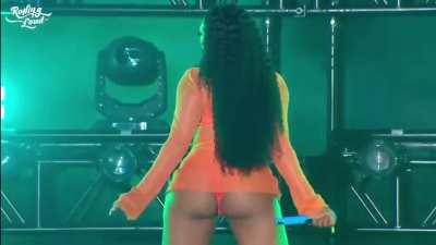 Megan thee stallion twerking at rolling loud