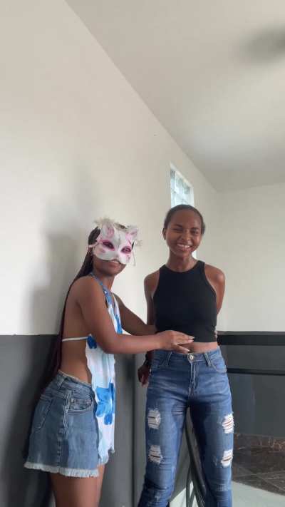 I tickled her until she wet her pants