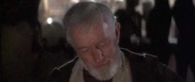 A Star Wars movie in a gif