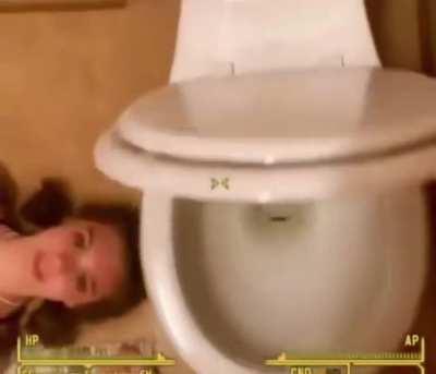 Pissing alone stranger?