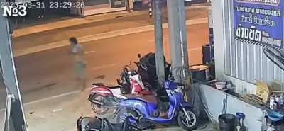 Some lucky guy vs crazy in car