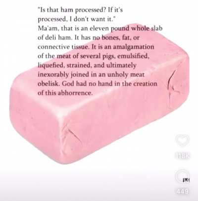 Is that ham processed?