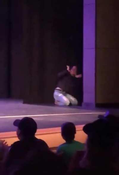 Not really feelin’ the dance today