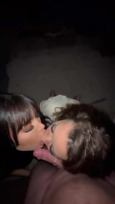 Sucked off my favorite reality tv star on the bar roof!🤫