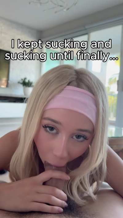 sucking dick is what i was made for so i thought id show off my skills to a random guy at the gym!!