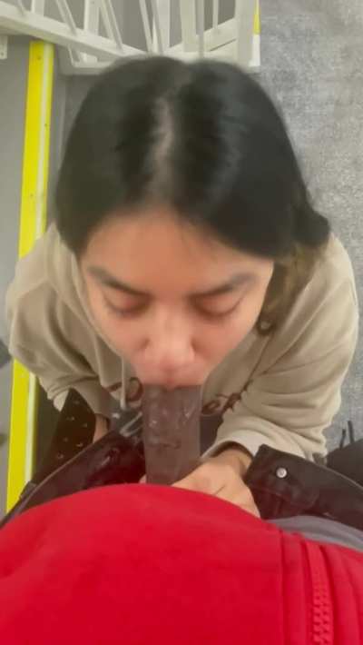 First Time in a Stairway!