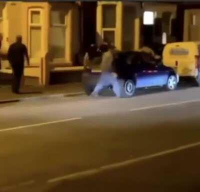 All fun and games until the plant pot comes out