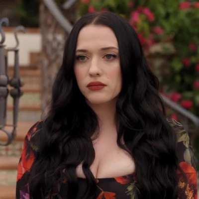 Kat Dennings seems to be angry