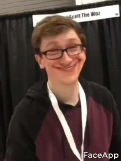 When the imposter is scott! 😳🤓