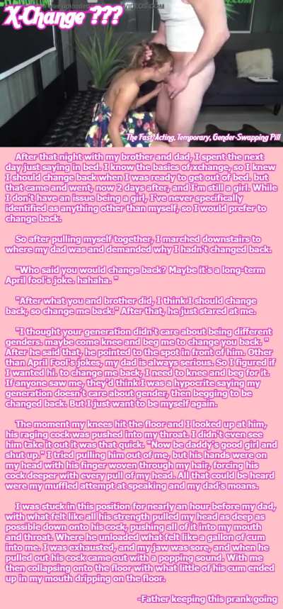 Father keeping the prank going Pt.2