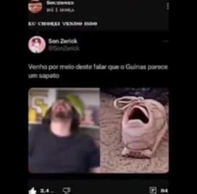 30 segundos de xingamentos a HBO ao som de Cupid cantado por Guainas 