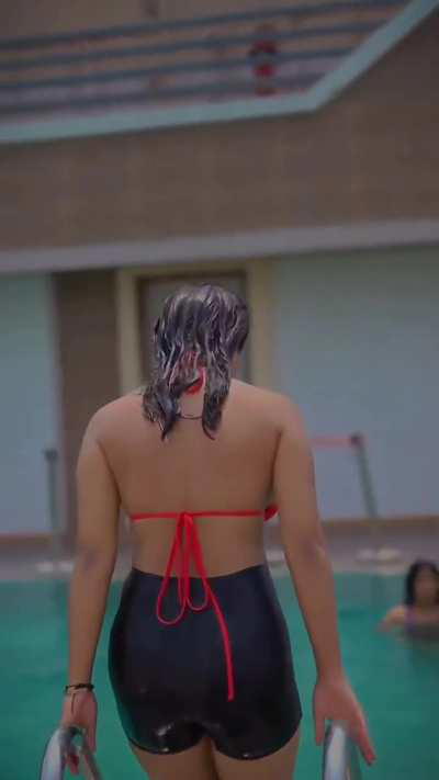 Luckyrajor kinky lanza wet body in swimwear