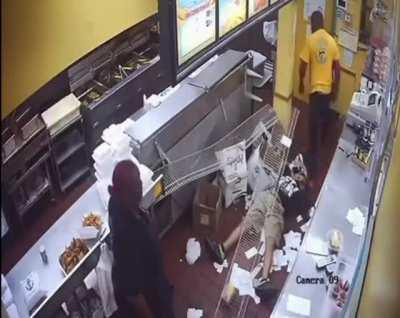 WCGW trying to get behind the kitchen