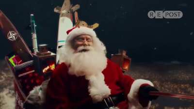 A video released in Russia shows Santa Claus being shot down over Moscow. Just two days earlier, a Russian missile had downed an Azerbaijan Airlines passenger plane, killing 38 people.