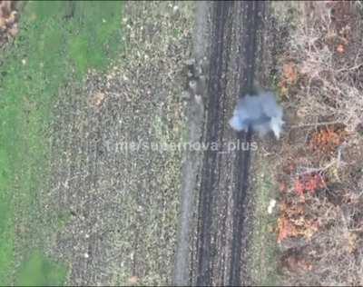 Ukraine's formidable drone army strikes again.