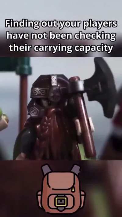 When your group forgets what their carrying capacity is.