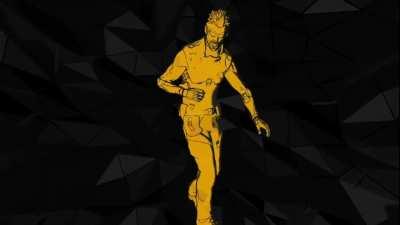 Adam after selling another neuropozyne bottle to black market merchants (he needs the money for whiskey & cereal)